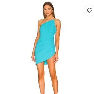 Amanda Uprichard Evie Dress Blue